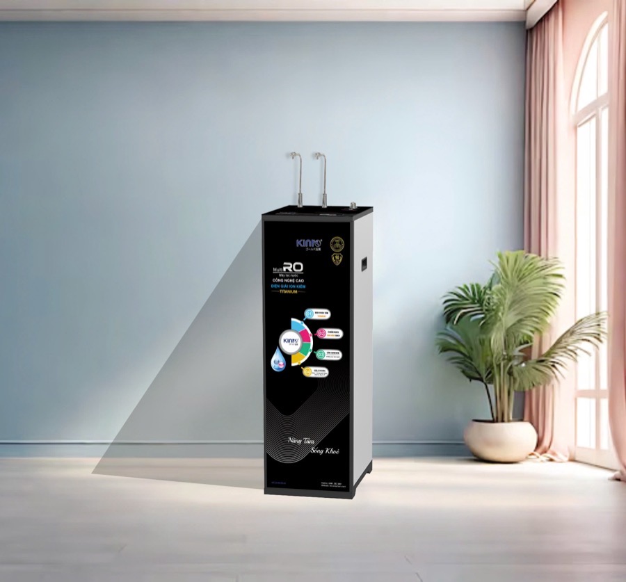 Máy lọc nước điện giải ion kiềm tươi Kinro KR SMART 10CFI ảnh 3
